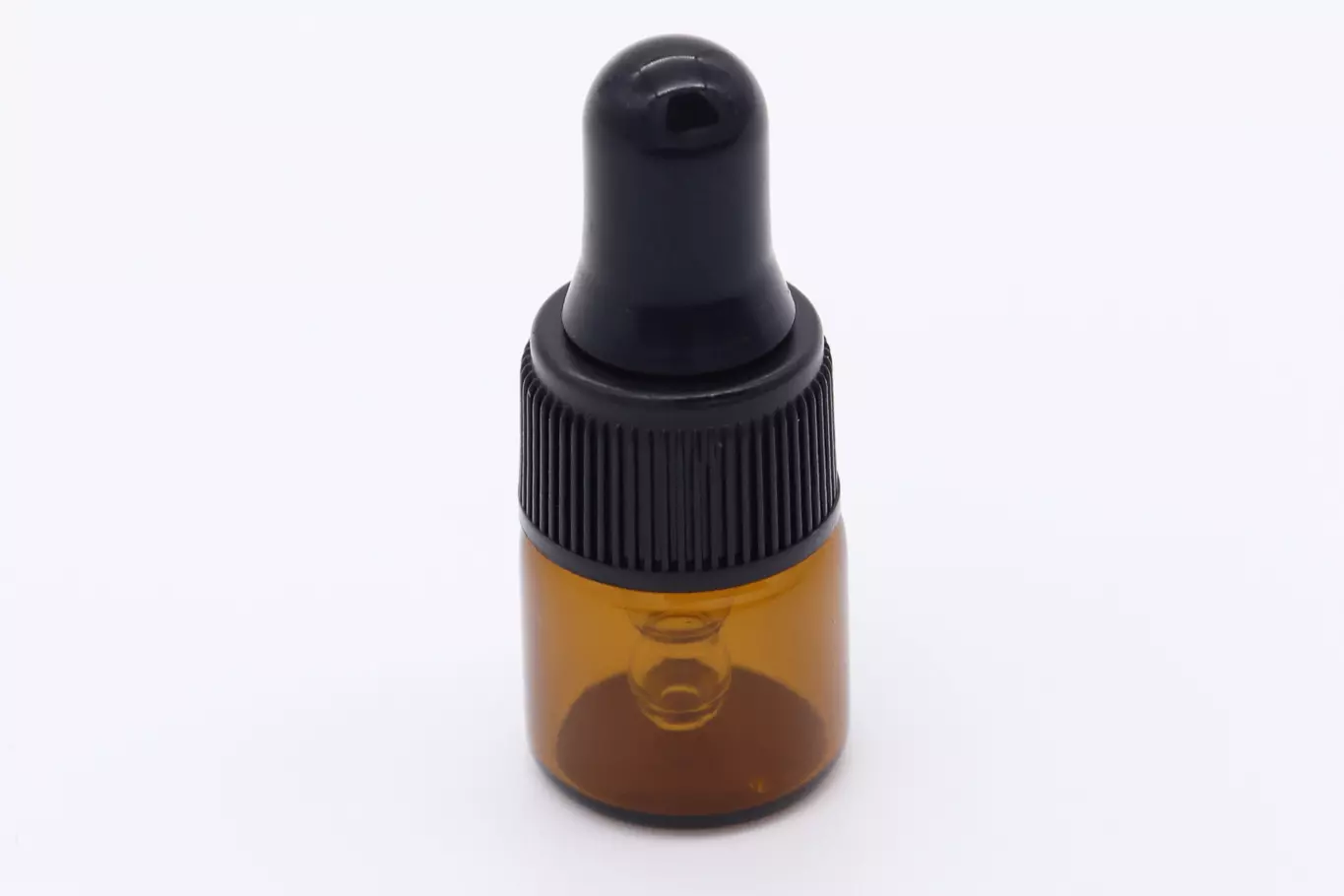 1ml pipettás üveg – fekete (5 db)